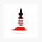Dr. Ph. Martin's® Radiant Concentrated Water Color, ½ US fl oz, 5A Scarlet, 1 Bottle